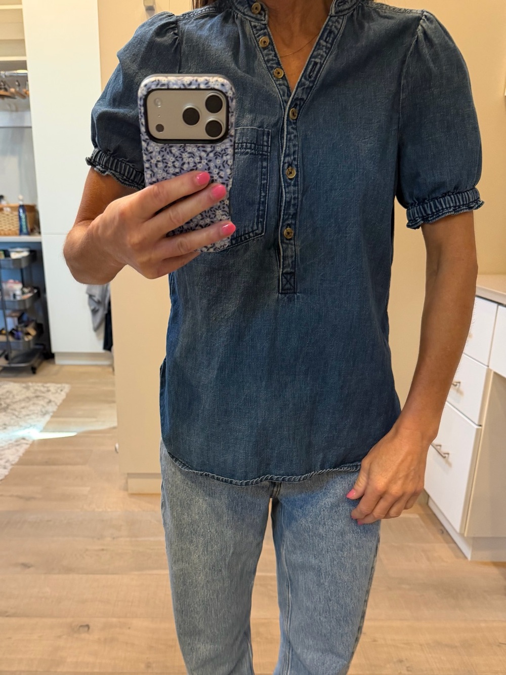 Pilcro Anthropologie denim shirt - Picture 4 of 6